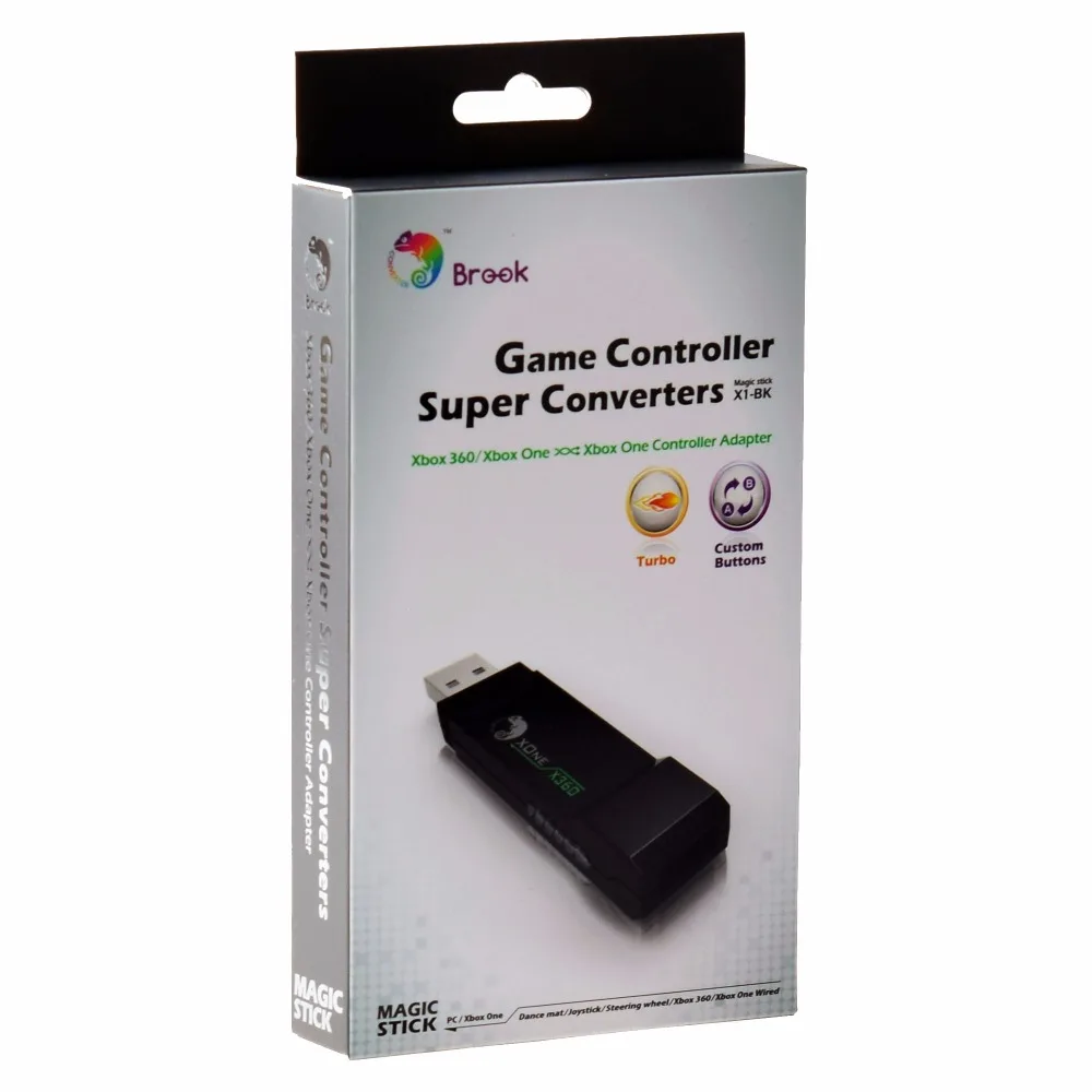 USB адаптер Brook для Xbox 360 One игровой конвертер черный контроллера|brooks| |