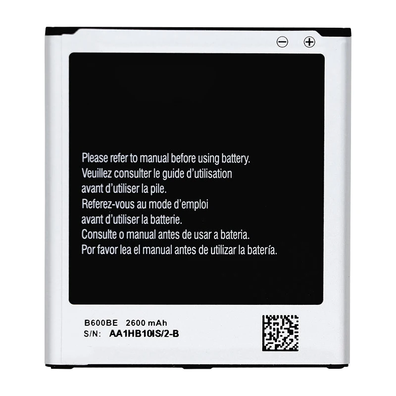 

Brand Replacement Battery B600BE(C) phone Li-Ion batteries For Samsung GALAXY S4 I9500 I9502 GT-I9505 I9508 I959 I9515 2600mA