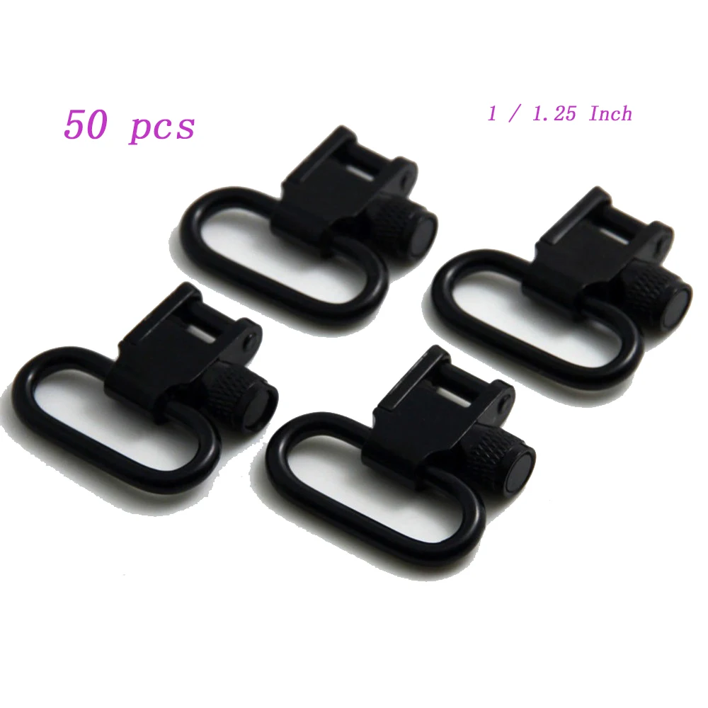50pcs Gun Sling Swives Rifle 1" Hardware Gun Sling Clips Rifle