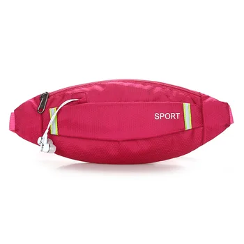 

Bolso Kiple Unisex Waist Packs Handy Fanny Pack Waist Pack Waist Bag Colorful Waistbag Belt Zipper Pouch Bags Female Bolsa Black
