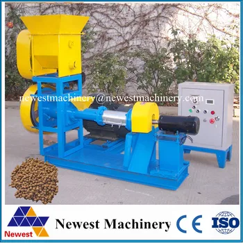 

100-150kg/h floating fish feed pellet extruder ,fish feed pellet making machine free sea shipping