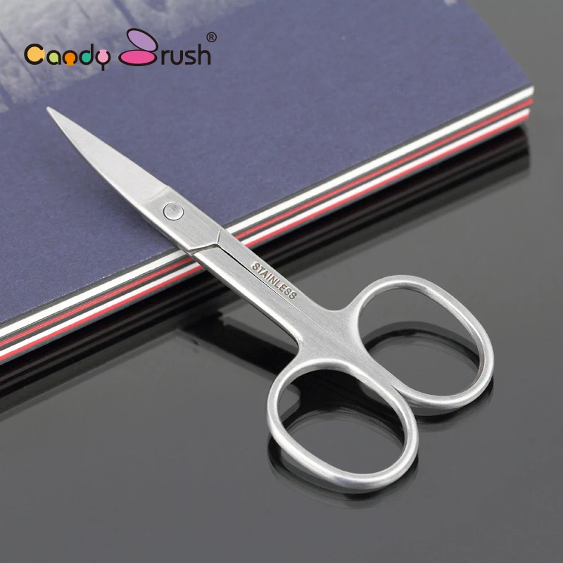 

Professional Straight Eyebrow Shaping Scissors Makeup Scissors Beauty Essential Functional Tools Small Facial Hair Scissor