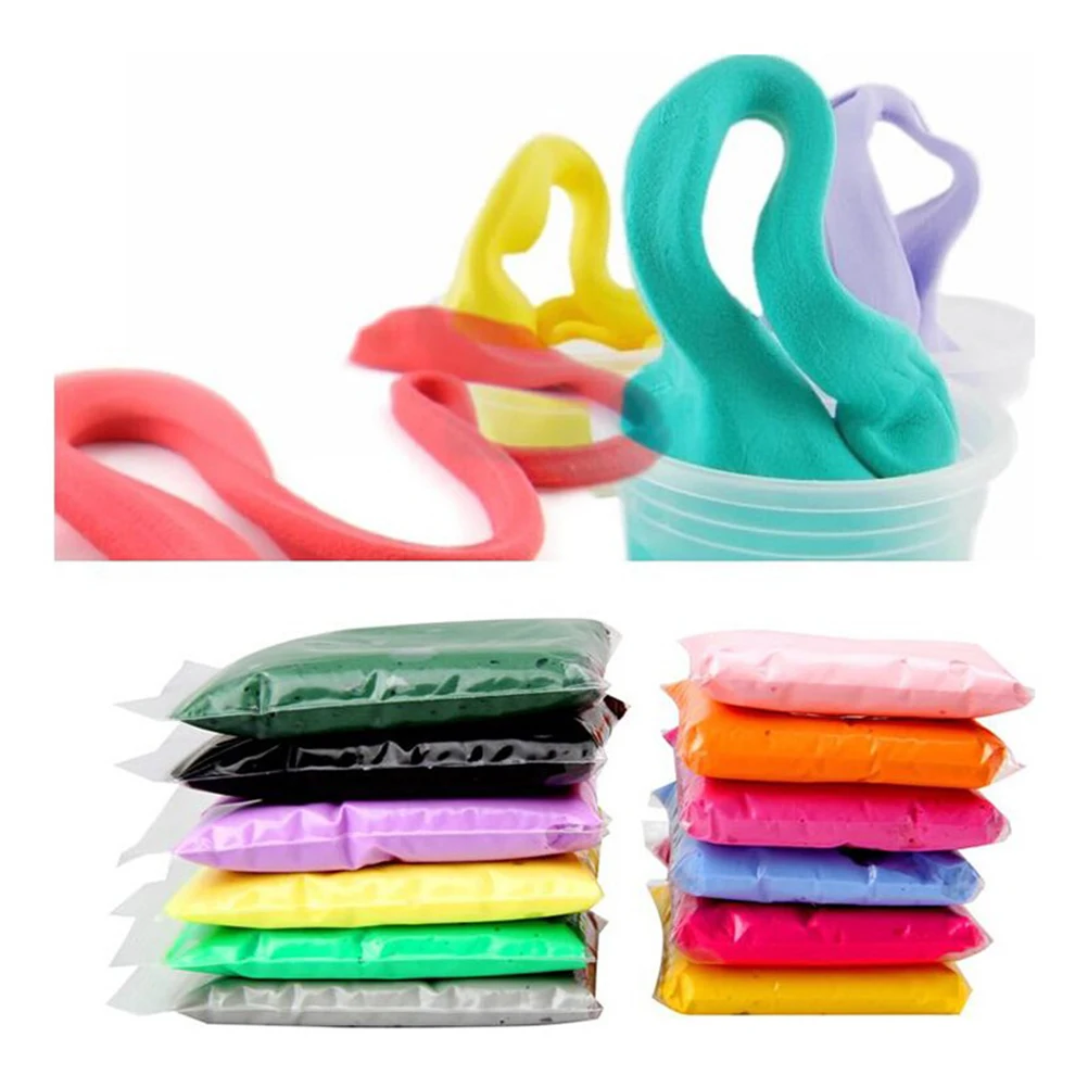 HOT Colored Clay Polymer Plasticine Modelling Clay Air Dry Playdough