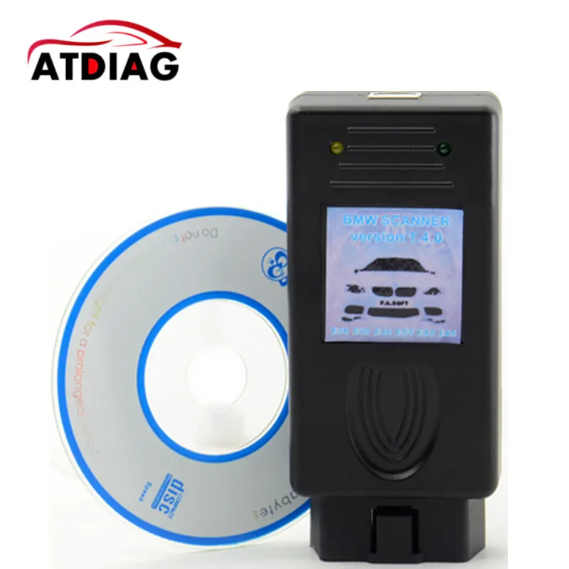 Для BMW Сканер 1.4.0 версия OBD2 код ридер 1 4 OBD Diagnsotic инструмент Быстрая бесплатная
