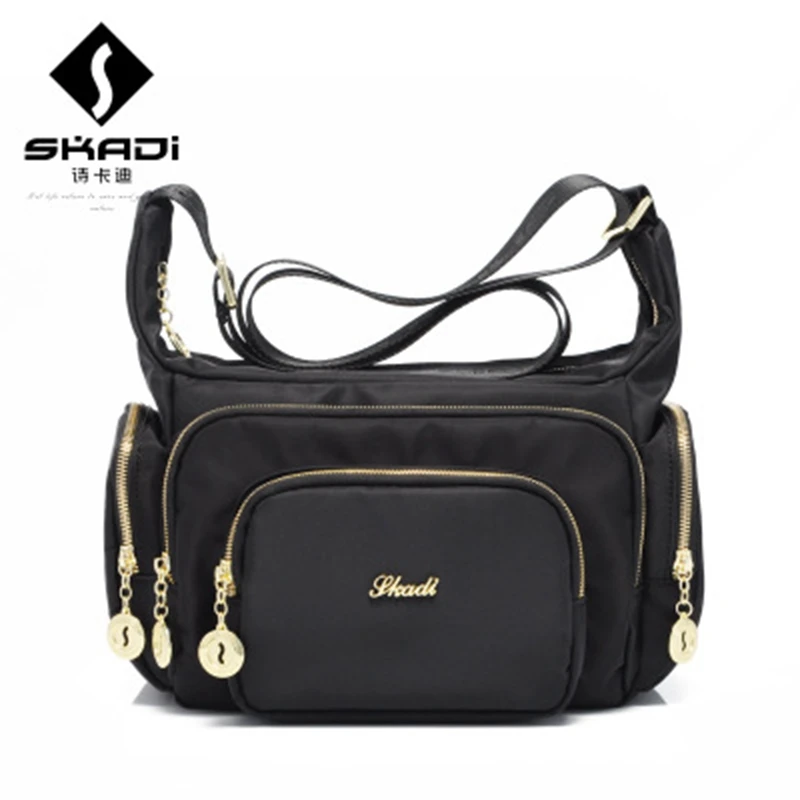 

Women Messenger Bags Solid Shoulder Canvas Crossbody bag Nylon Oxford Fabric Women's Handbag Bolsas Femininas