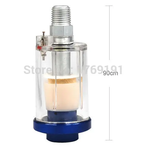 New Spray Gun 1/4" Air Line Mini Filter Water Trap Clear Painting