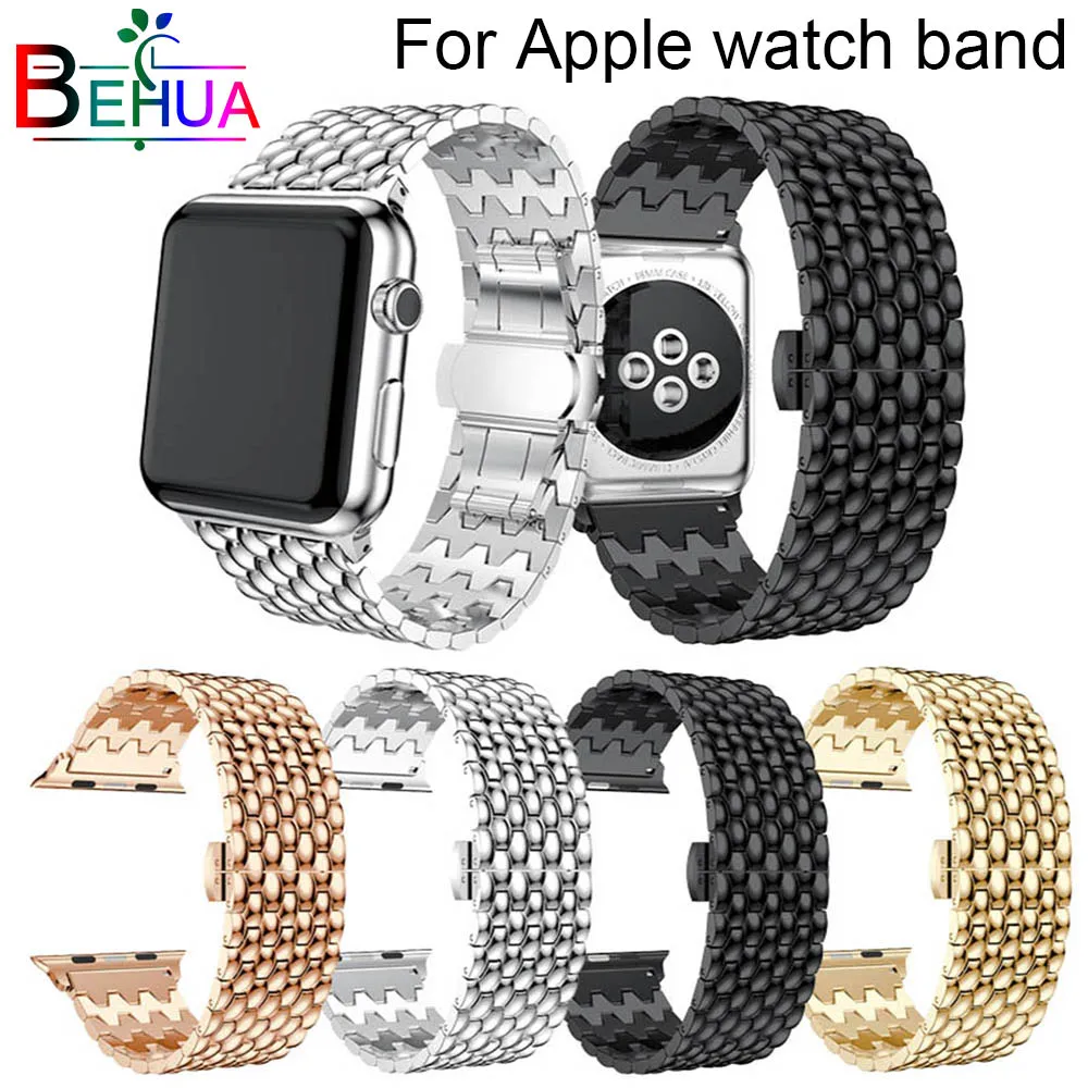

For apple link bracelet strap for apple watch band 42mm/38mm/44mm/40mmFor iwatch series 4/3/2/1 metal wrist belt clock watchband