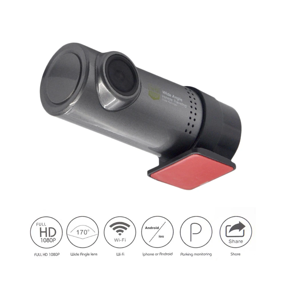 

HD 720P WiFi Mini Portable Car DVR Vehicle Original Driving Recorder Dash Cam Car Camera Tachograph with Retail Package