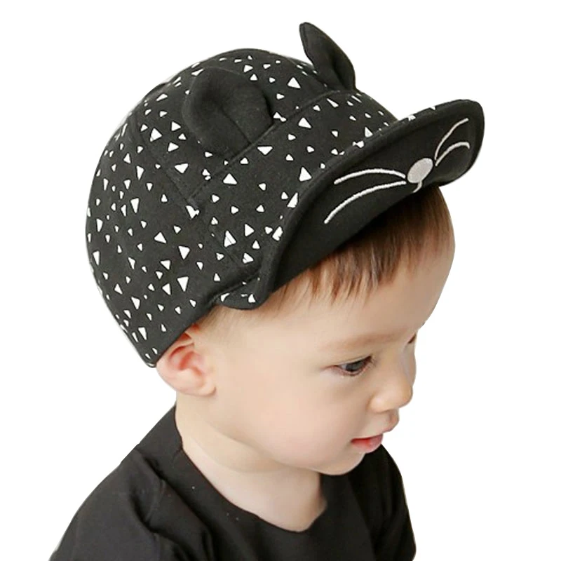 

Baby Baseball Caps for Boys Girls Infant Kids Cotton Summer Sun Cap with Ears