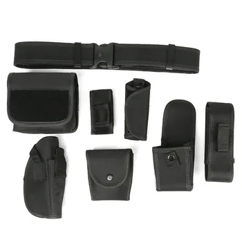 

8Pcs/Lot Multi Function Outdoor Hunting Military Straps Man Durable Buckle Army Belt Armed Tactical Waist Belt Equipment