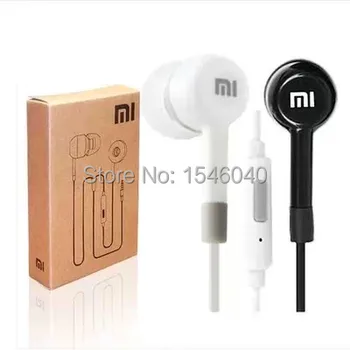 High Quality In-Ear Wired Stereo Earphone headset Remote&Mic Earphone For IPHONE XIAOMI M2 For Samsung Galaxy S3 S4 Note 3 MP3