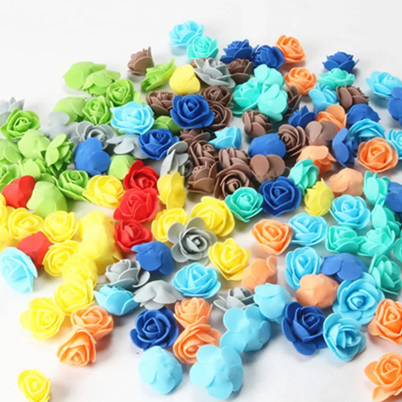 20pcs Mini PE Rose Head Foam Artificial Flower For Wedding Party Home Room Decoration Marriage Shoes Hat Accessories Silk Flower 20pcs Mini PE Rose Head Foam Artificial Flower For Wedding Party Home Room Decoration Marriage Shoes Hat Accessories Silk Flower