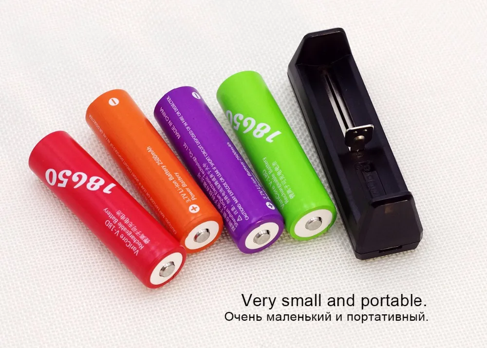 VariCore V1 18650 умное зарядное устройство+ 2 шт. VariCore 2500mAh литий-ионный аккумулятор 3,7 V V-18D 35A аккумулятор питания E-cigettey ues
