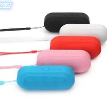 Pill капсула Форма беспроводной Bluetooth динамик портативный стерео Музыкальная карта сабвуфер