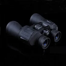 Черный 20X50 бинокль BAK4 объектив Открытый стрельба Охота Кемпинг HD широкоугольный Центральный зум оптический бинокль телескоп