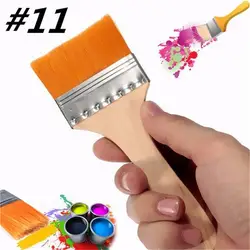 KICUTE #11 нейлоновые кисти для рисования художественные кисти акриловая акварель масляная краска лак для очистки от пыли для офиса школьные