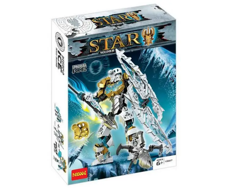 new 2015 bionicle 10667 star solider binoicle kopaka master of ice