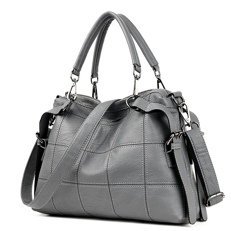  2019 Women Genuine Leather Handbags High Quality Bags Women Shoulder Bag Ladies Cacual Totes Crossb - 32834755709