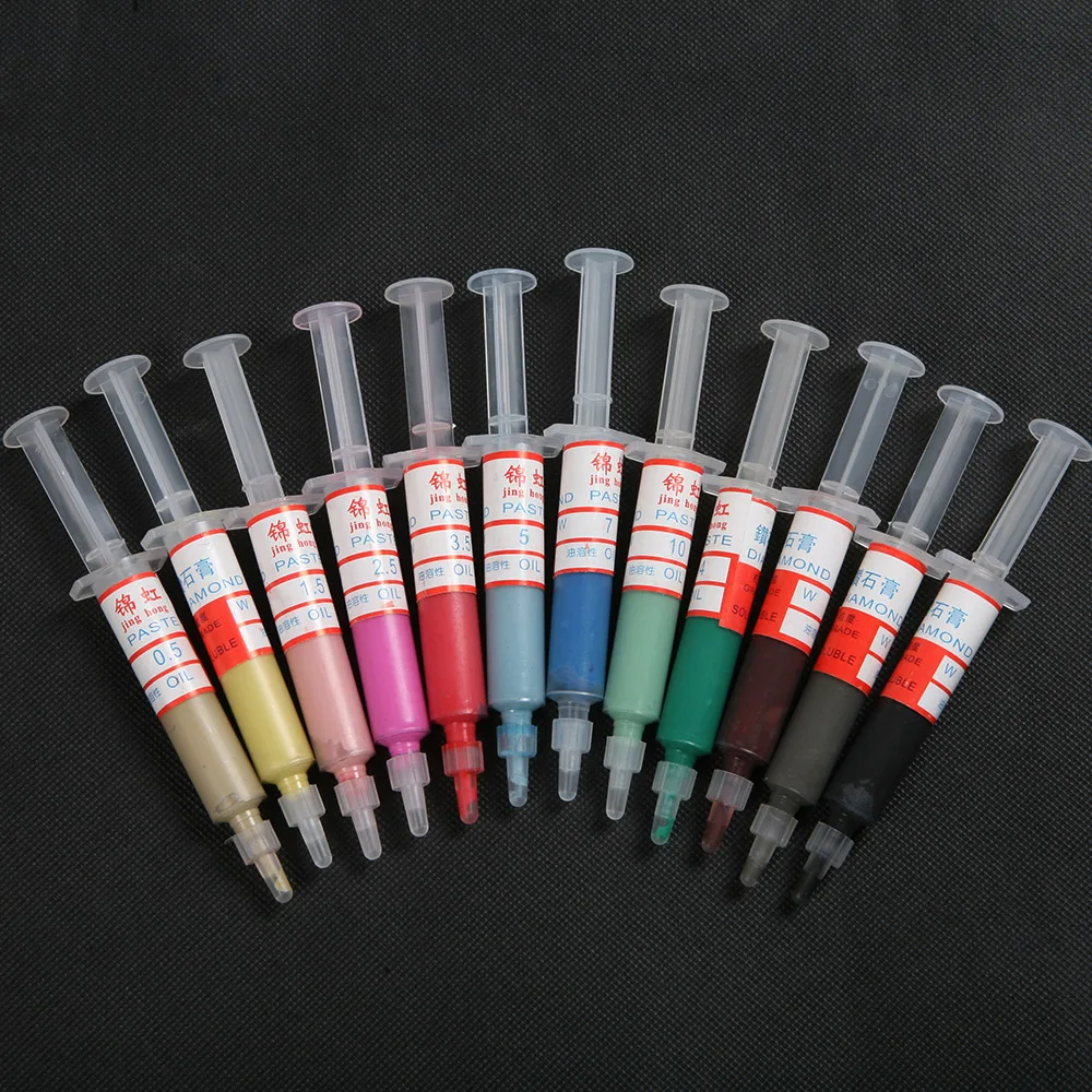 1pc Grit 320 To 10000 Oil Soluble Diamond Grinding Paste For Glass