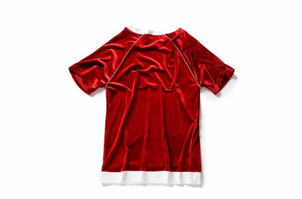 Летняя мужская приталенная бархатная футболка однотонная с коротким рукавом высокая уличная футболка брендовая одежда однотонная Повседневная футболка