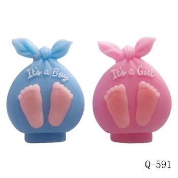 

Q-591 Baby gift bag shape candle mold soap moad chocolate mold freeshipping