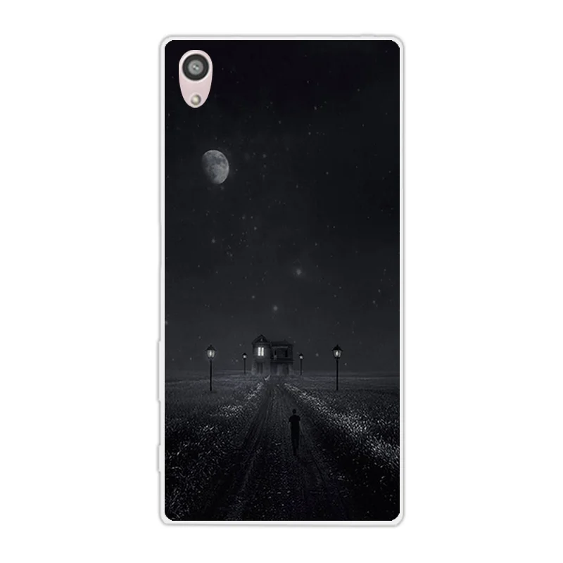 5 2 дюймовый чехол для Sony Xperia Z5 мягкий силиконовый защитный из ТПУ DIY E6603 E6633 E6653 E6683