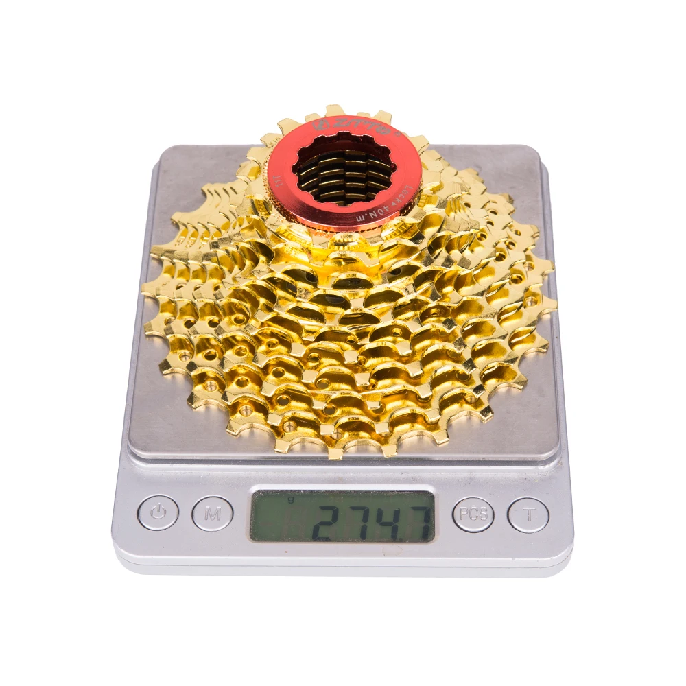 ZTTO Road Bike 11s 11-25T Gold Golden 22 Speed Freewheel Cassette Sprocket 11-25T For Parts 105 5800 Ultegra 6800 Bicycle Part