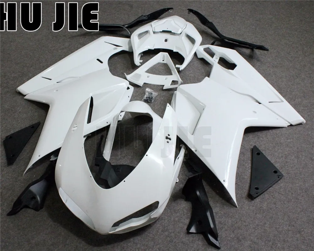 ABS Литье под давлением Неокрашенный комплект обтекателей для DUCATI 1098 1198 848-2007 08 09 10