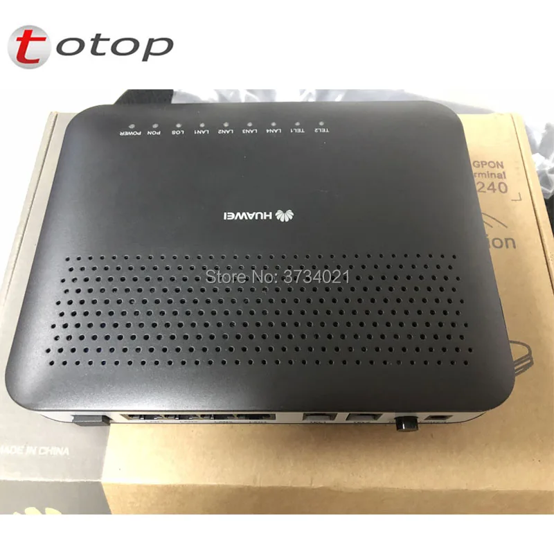 Gpon терминал huawei hg8240 onu ont поддержка GPON(восходящий 1,244 Gpbs/нисходящий 2,488 Gpbs), поддержка 4GE, 2POTS