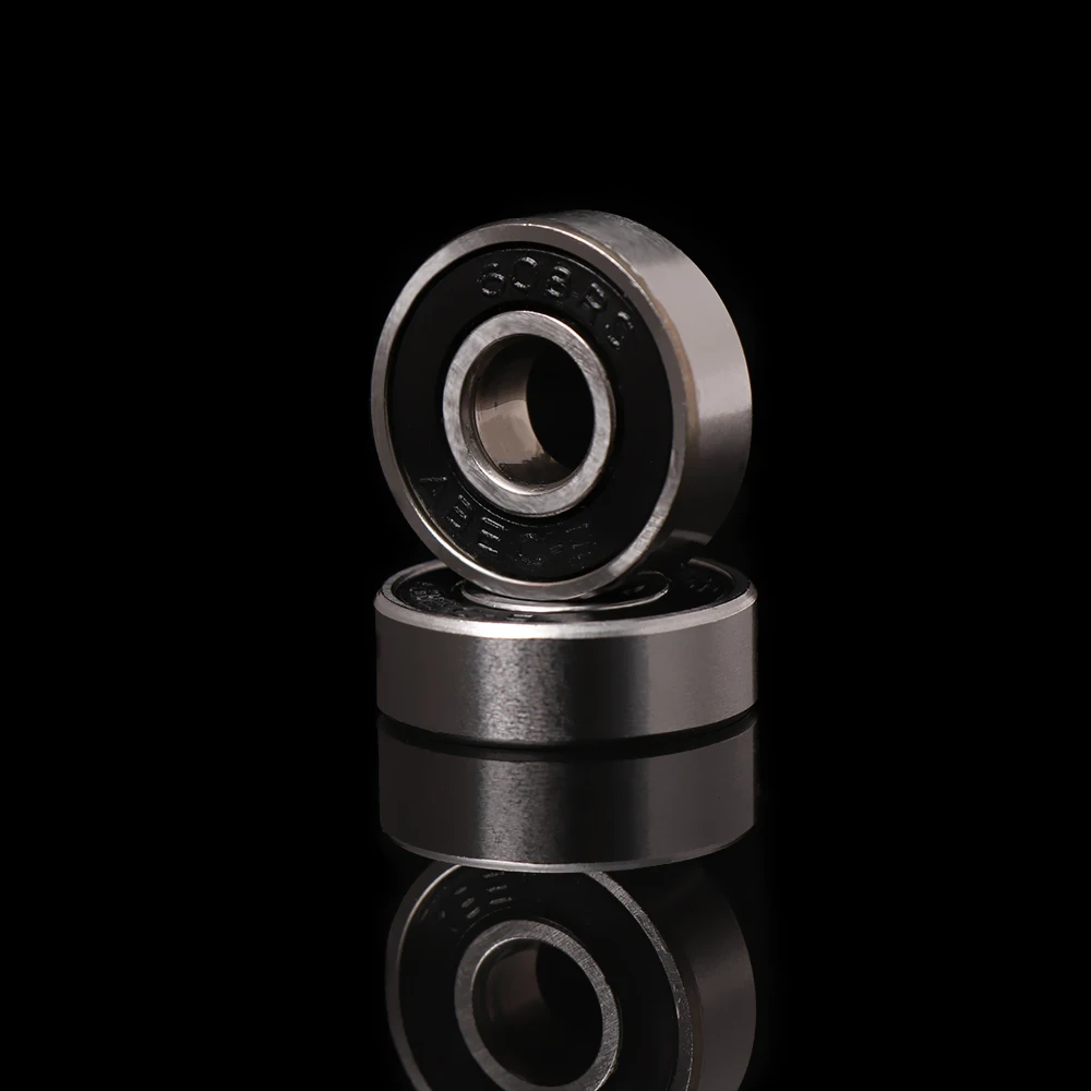 Ball Bearings 10 Pieces 608RS Double Shielded Miniature High-carbon Steel Single Row 8x22x7 MM
