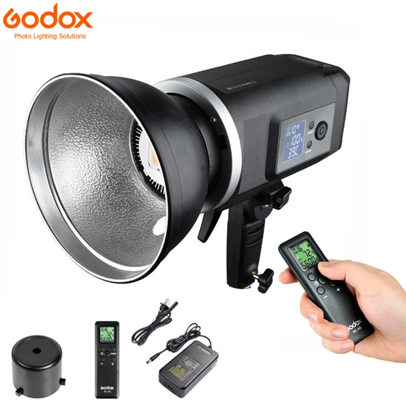 Godox SLB60W 60W 5600K белая версия ручной уличный непрерывный светодиодный Bowens Mount с