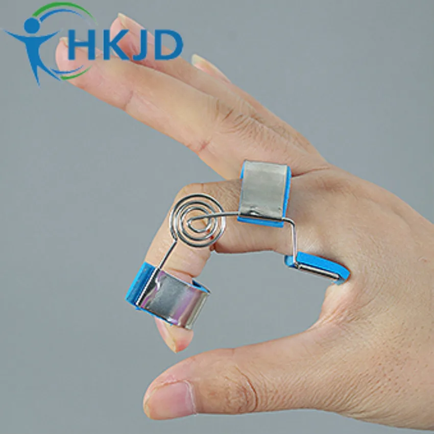 Spring Coil Finger Splint Trainers Spasm Orthosis Function Fraction Recovery Flexion Extension Rehabilitation Stroke HRL 3