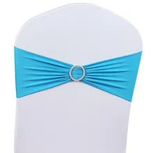 50 шт./лот 8 цветов стрейч чехол для свадебного стула украшение для свадебной вечеринки стул Cocering