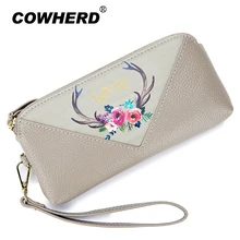 Креативный длинный клатч для женщин, женская вечерняя сумка на молнии, высокая мода, Новое поступление, большая емкость, рельефная сумка для телефона с цветами