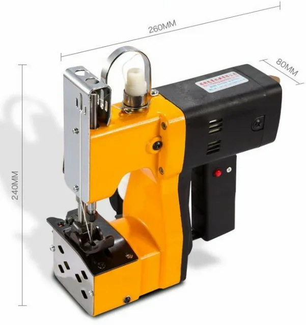 Portable Electric sacks sewing machine rice bag closer for sealing kraft paper bags paper-plastic composite bags Sealer machine 4