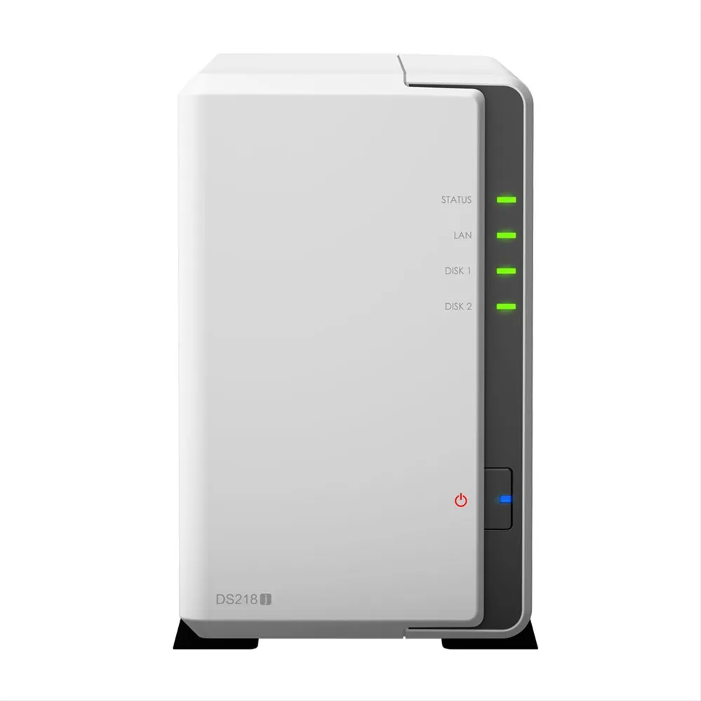 

Synology DiskStation DS218j, HDD,SSD, Serial ATA,Serial ATA II,Serial ATA III, 3.5", 0, 1, JBOD, FAT,HFS+,NTFS,exFAT,ext3,e