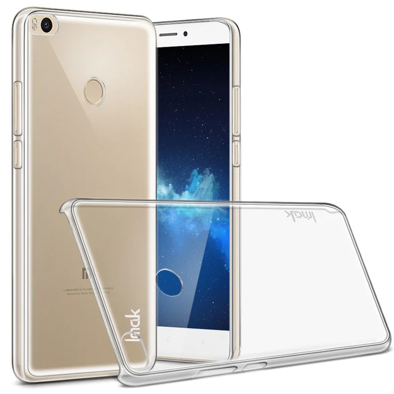 Для Xiaomi Mi Max 2 Max2 случае прозрачной износостойкой PC Жёсткие Чехлы Imak Crystal II задняя