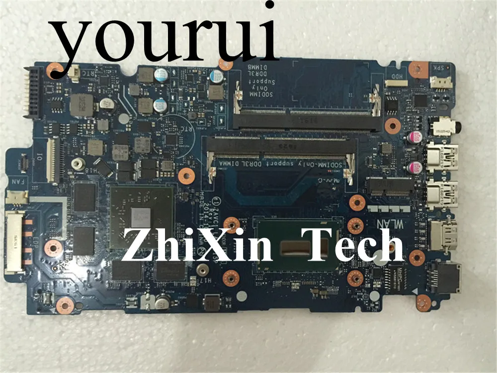 Материнская плата yourui для ноутбука Dell 14 5548 5448 с SR23Y i5-5200u CPU LA-B015P DDR3L 100% полностью