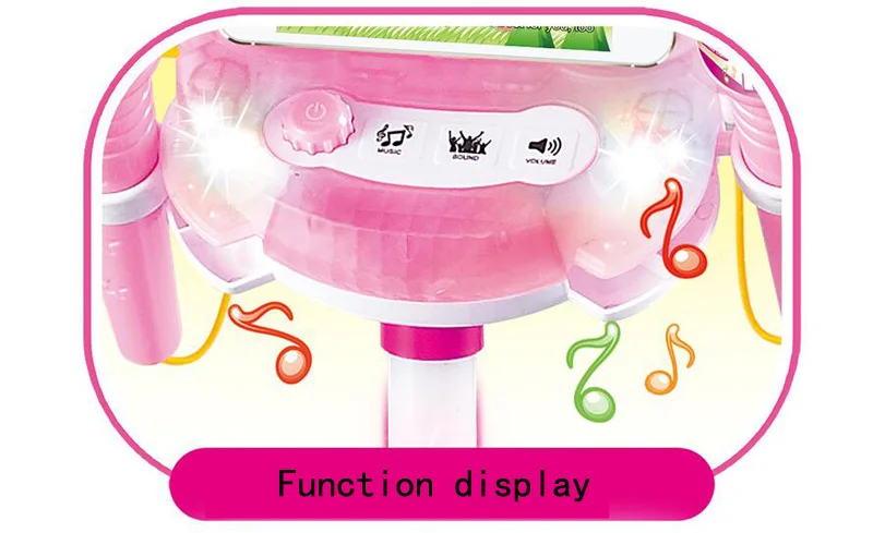 Креативный с микрофоном Kara OK Поющая музыка быть подключенным к мобильному телефону подарки на день рождения игрушки