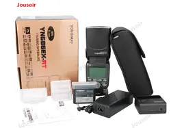 YN686EX-RT 2000 мАч литий-ионный Батарея Speedlite GN60 2.4g беспроводное устройство HSS 1/8000 s ttl/M/MULTI вспышки света YN686 для Камера DSLR CD50T03