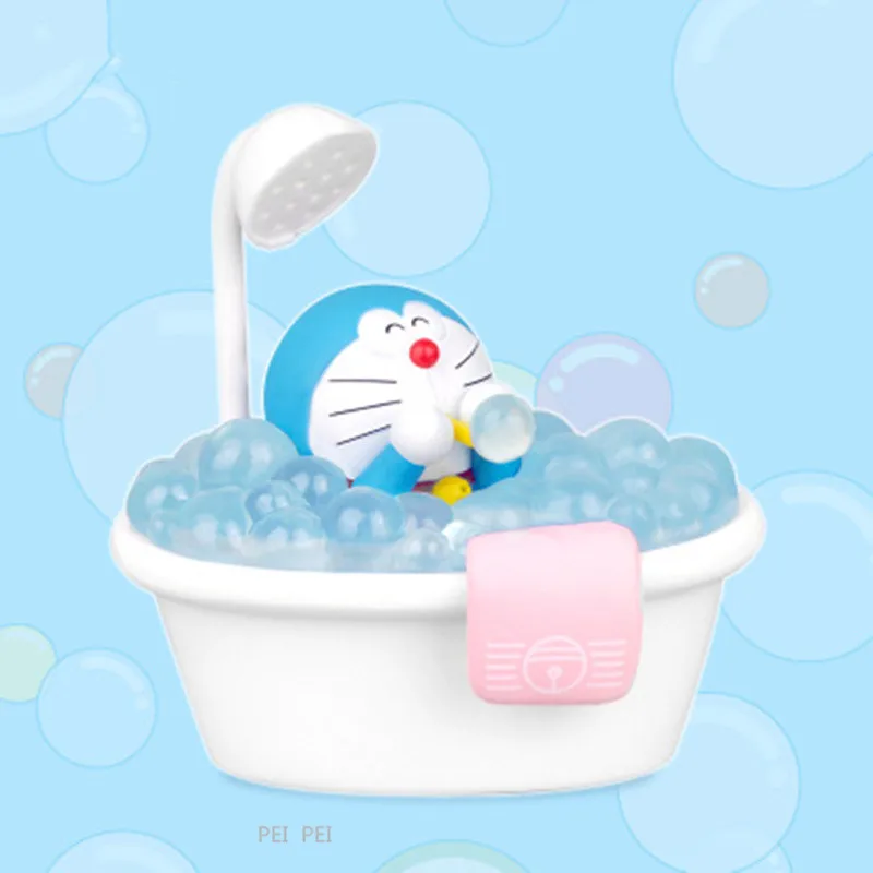 Японская манга Doraemon креативная мультяшная игрушка коробка для хранения ПВХ фигурка Коллекционная модель игрушки Q788