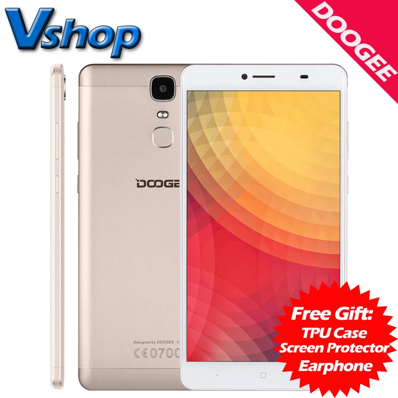 Original Doogee Y6 Max 4G Mobile Phone Android 6 0 3GB RAM 32GB ROM MTK6750T Octa