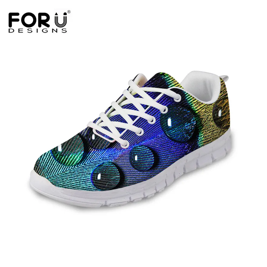 Hand Drawn Feather On Pink Womens Casual Lightweight Sneaker Gym Outdoor Running Shoes