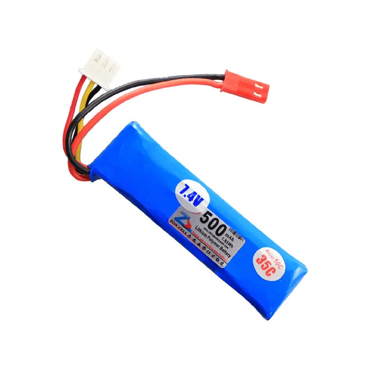 Bateria de Polímero de Lítio de Energia Núcleo de 701855 Novo Helicóptero Aeromoing Ferramenta Li-ion Recarregável Elétrica Celular no 500mah 7.4v - Image 6