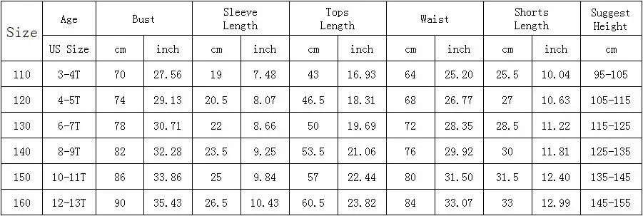 Summer Kids Clothes Sports Suit For Teenage Girls Clothing Sets Fashion Tshirt Shorts Child Tracksuit Active Girls Outfits 2 Pcs (2)
