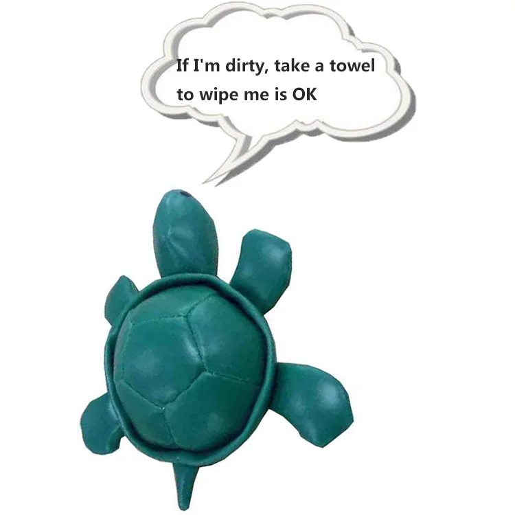 green tortoise bean bag