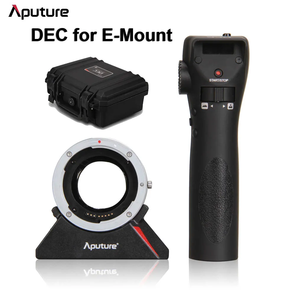 

Aputure DEC Remote Controller Wireless Follow Focus Adapter for Canon EF EF-S Lens to Sony E-Mount Camera Driving Eos for Cine