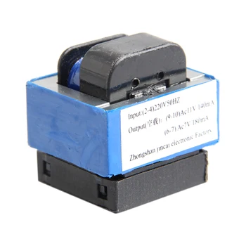 

AC 220V to 11V/7V 140mA/180mA 7-pin Microwave Oven Power Transformer -Y103