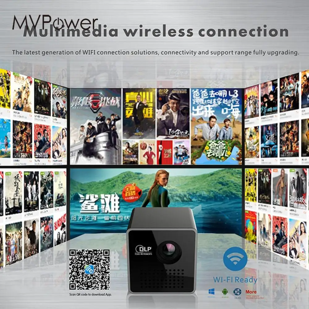 New 30 Lumens Mini LED Projector DLP P1 Home Movie Theater 1080P New 30 Lumens Mini LED Projector DLP P1 Home Movie Theater 1080P