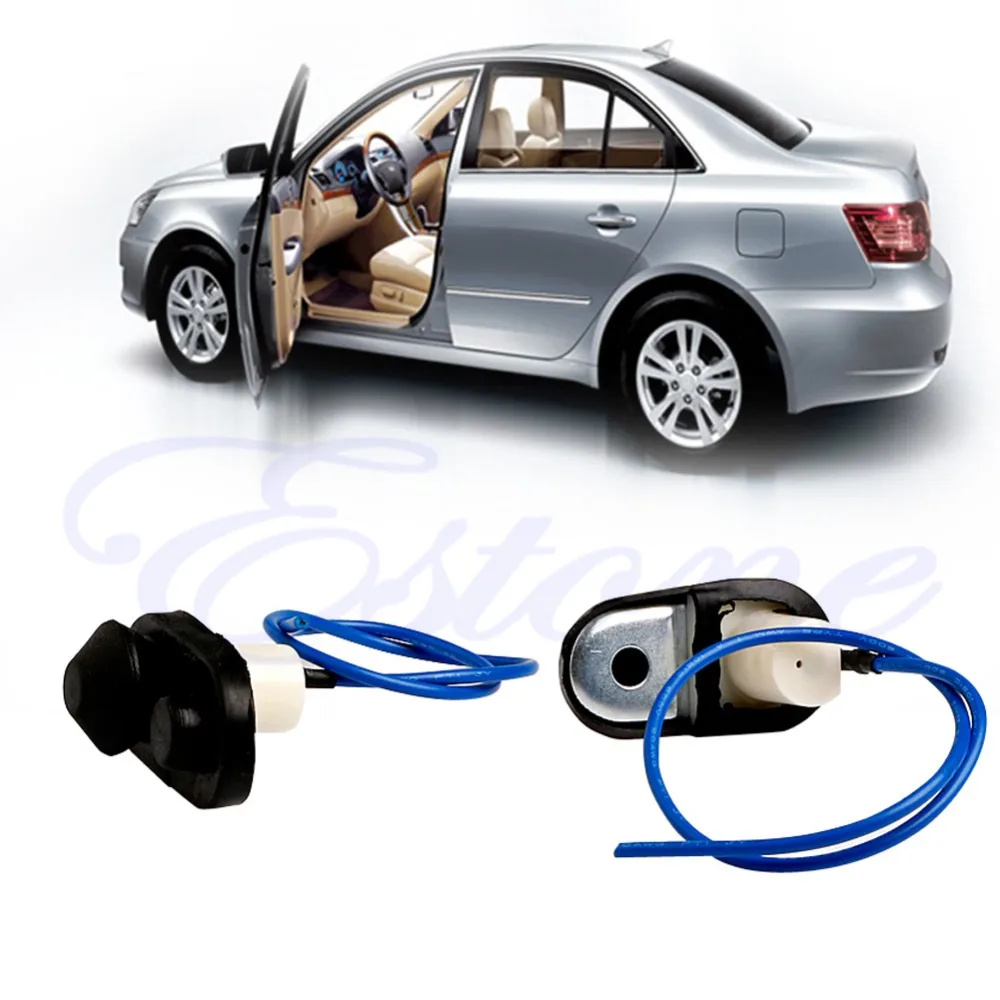 

JINSHENGDA2Pcs New Universal Car Auto Interior Black Push Button Door Light Lamp Switch hot